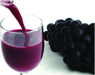 Grapes juice