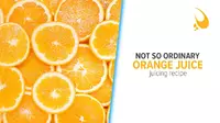 Boosted orange juice